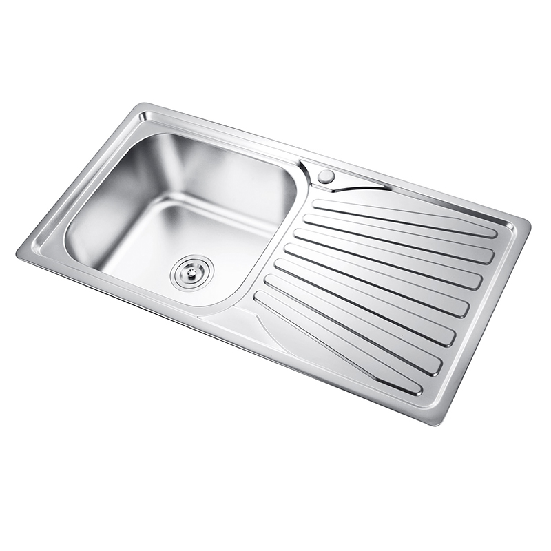 TCJ10050S Single Bowl Drainboard Sink