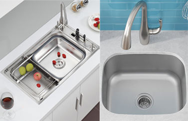 Difference Between Topmount Sinks and Undermount Sinks