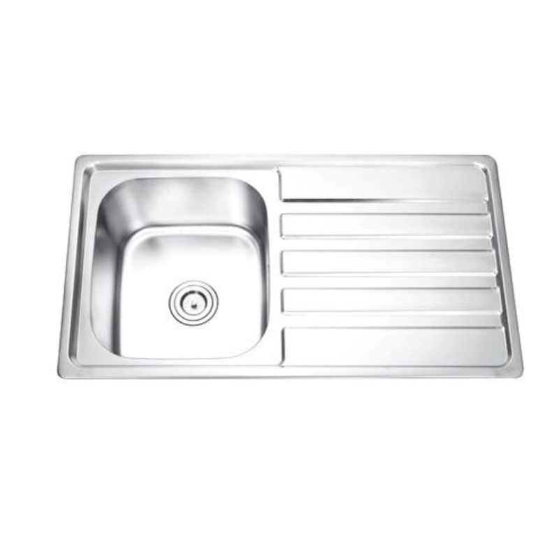 CJ8050S-C Single Bowl Drainboard Sink