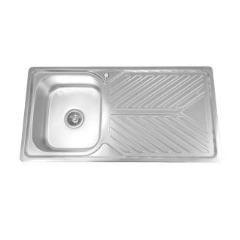 TCN10050S-D Single Bowl Sink with Drainboard