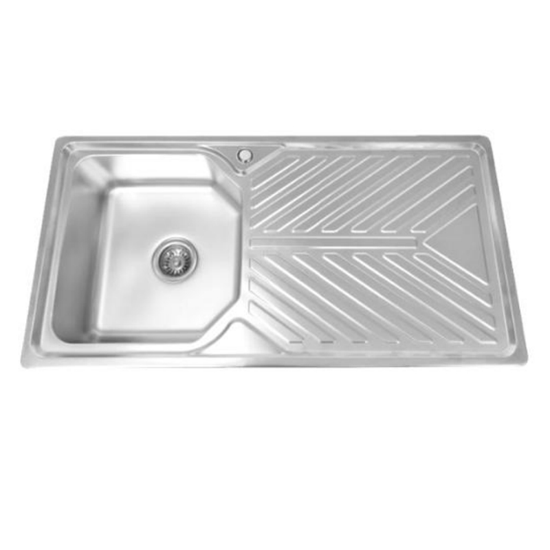 JLD10050S-D Single Bowl Sink with Drainboard