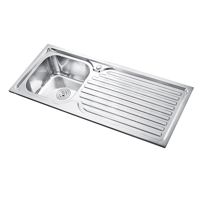 TCJ12046S Single Bowl Drainboard Sink
