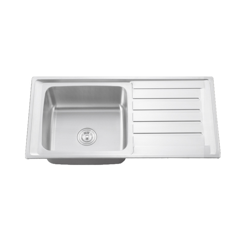 CJ10050S-C Single Bowl Drainboard Sink