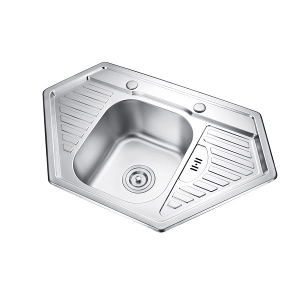 TCJ8050S-C Corner Sink