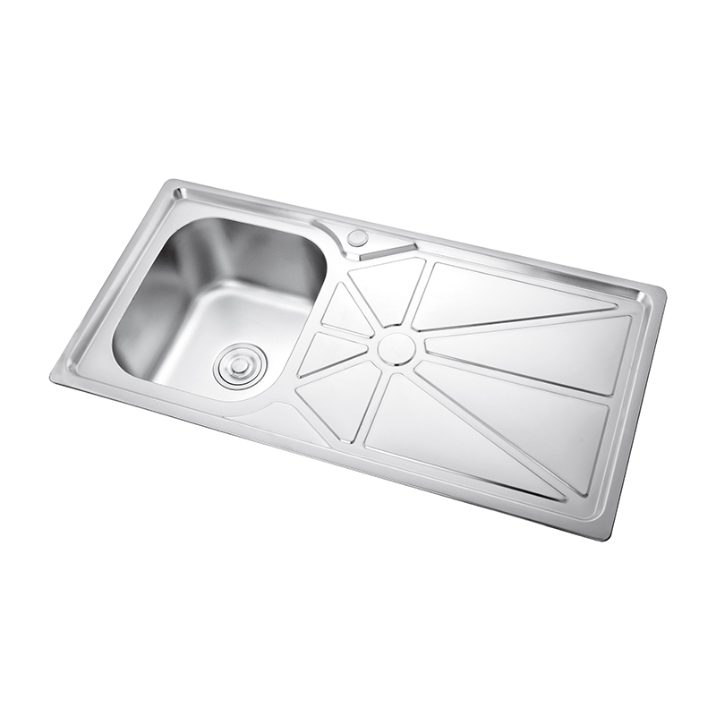 NT10050S-B SINGLE BOWL WITH DRAINBOARD