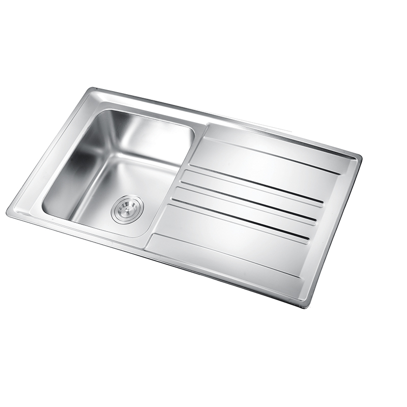 TCT8650S-E/TCT9050S-C Single Bowl Drainboard Sink