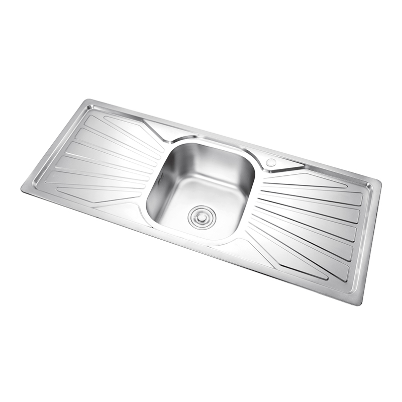 SC12050S SINGLE BOWL WITH DRAINBOARD(CENTRAL BOWL)