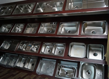 Single Bowl Sink Showroom