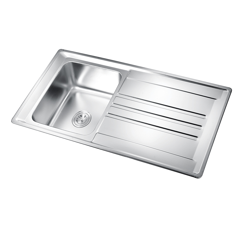 CJ10050S-B Single Bowl Drainboard Sink