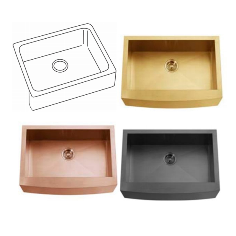 TCH2521S Single Bowl Farm Apron Sink
