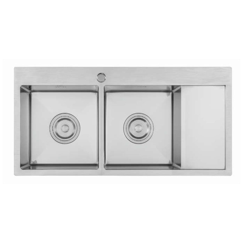 TCH11048D Handmade Sink With Drainboard
