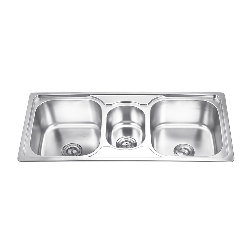 TT10650 Triple Bowl Topmount Sink