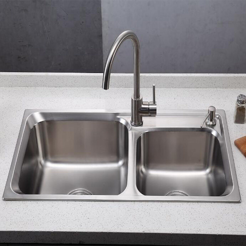 CT7238D/CT7540D/CT7742D Double Bowl Sink