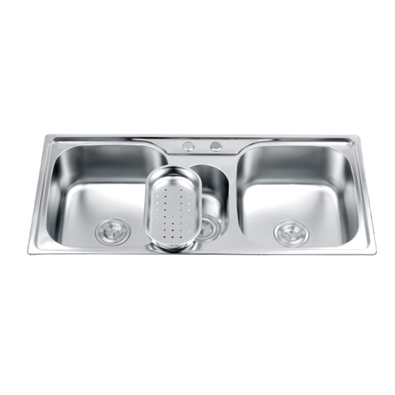 CJ10048T Triple Bowl Topmount Sink