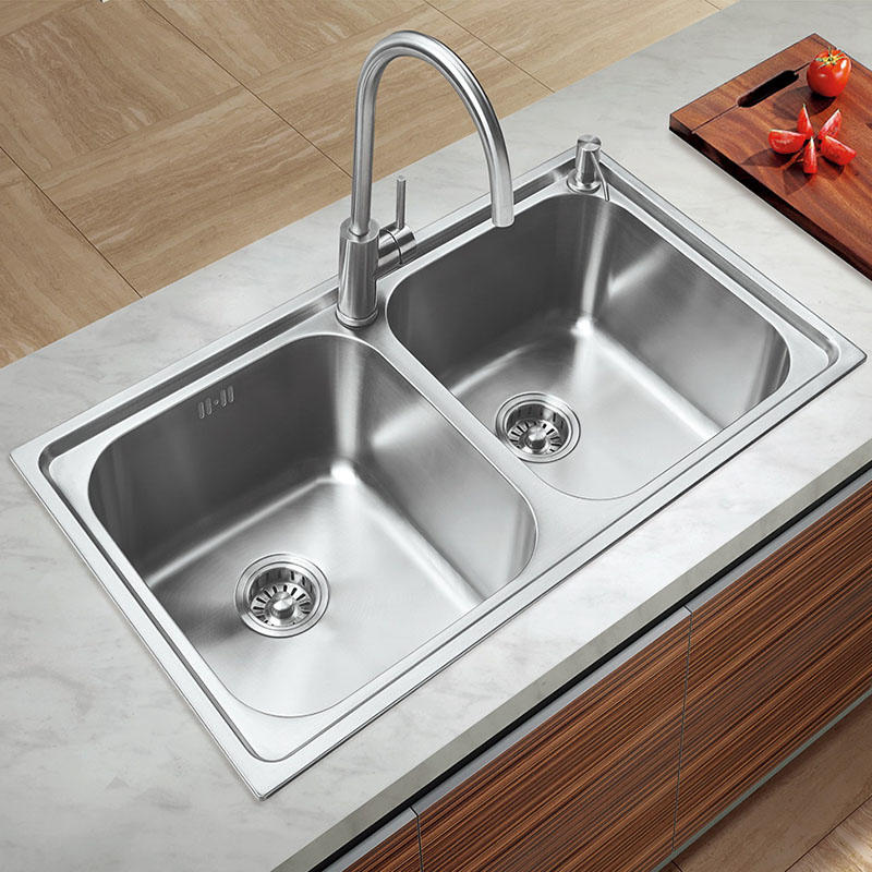 CP7843D/OS7843D-B Double Bowl Sink