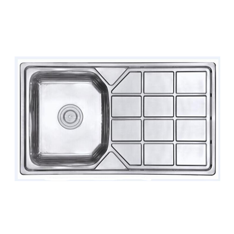 TCT8650S-A Single Bowl Drainboard Sink