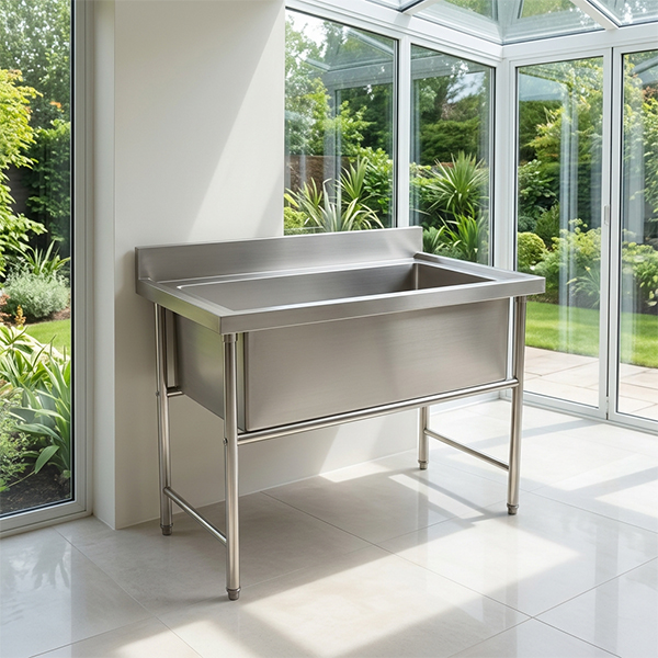 Sink with Shelf S1007090-35/S1207090-35