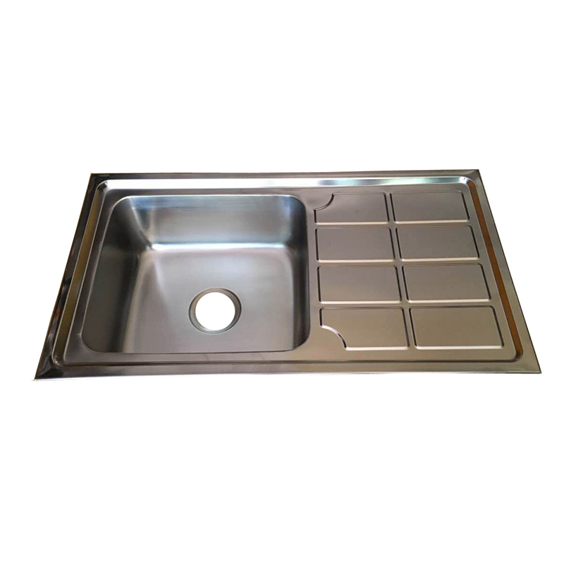 TCT8346S Single Bowl Drainboard Sink