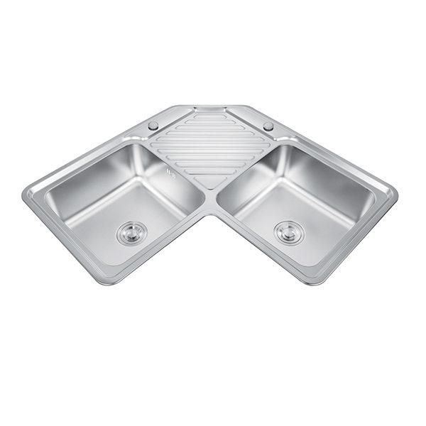 TCT9090D-E Corner Kitchen Sink