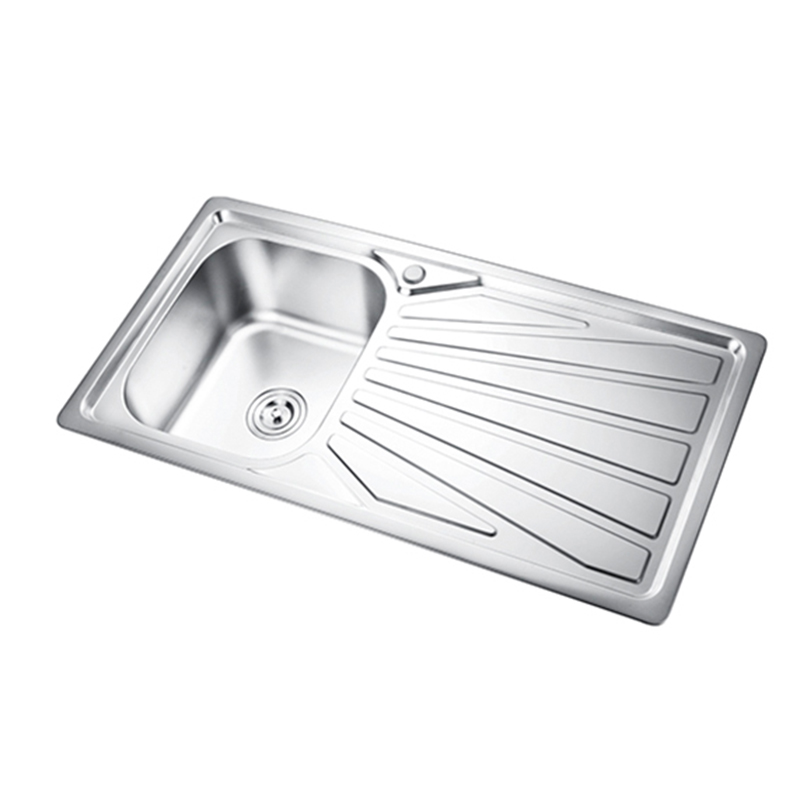 TCT10045S/TCJ10050S-C Single Bowl Drainboard Sink