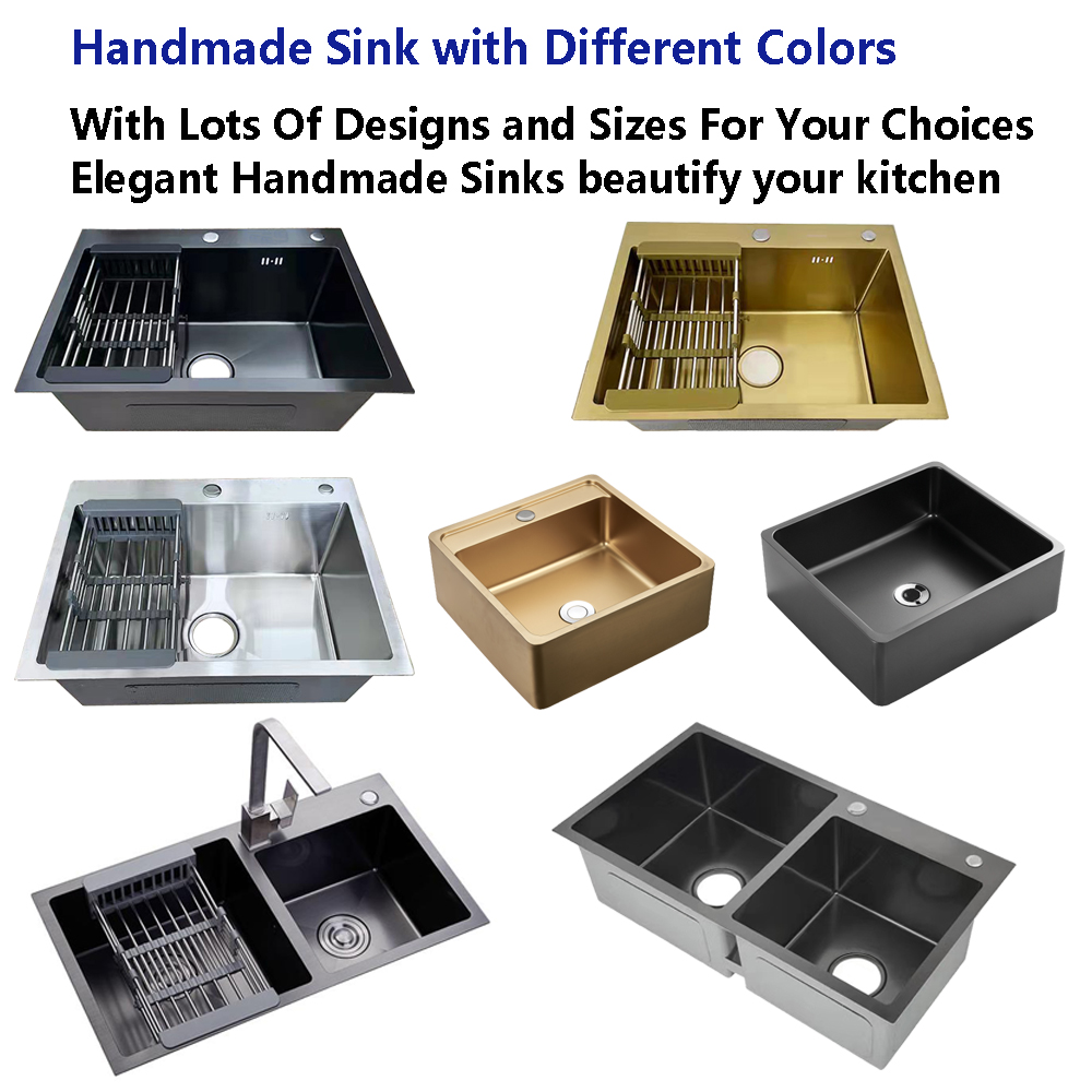 Handmade Sink with Different Colors