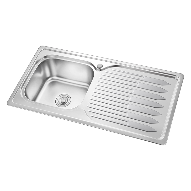 SC10050S-B Single Bowl Sink with Drainboard