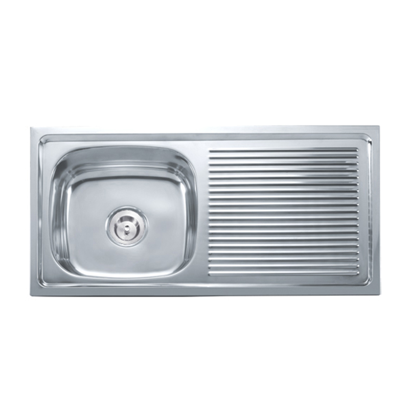 TCT10050S-E Single Bowl Drainboard Sink