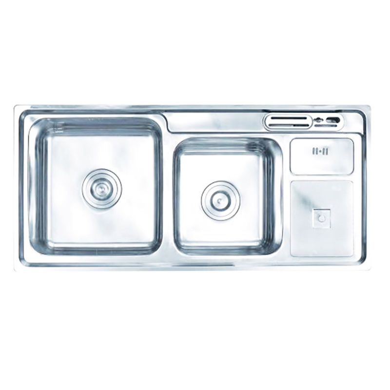 TCJ9443T Sink With Waste Bin and Knife Shelf