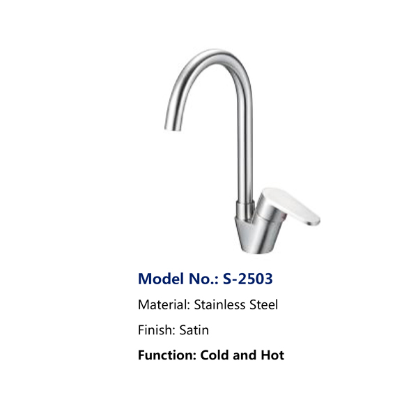 S-2503 Stainless Steel Faucet