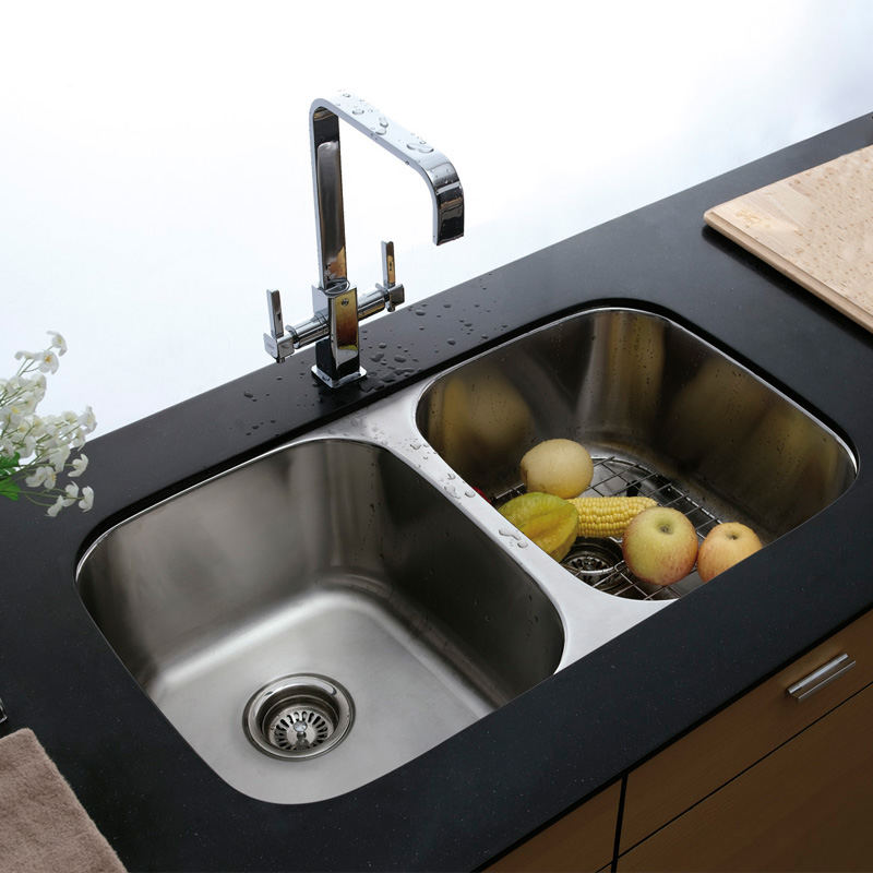 TCU3118D/TCU3318D/TCU7840D Double Bowl Undermount Sink