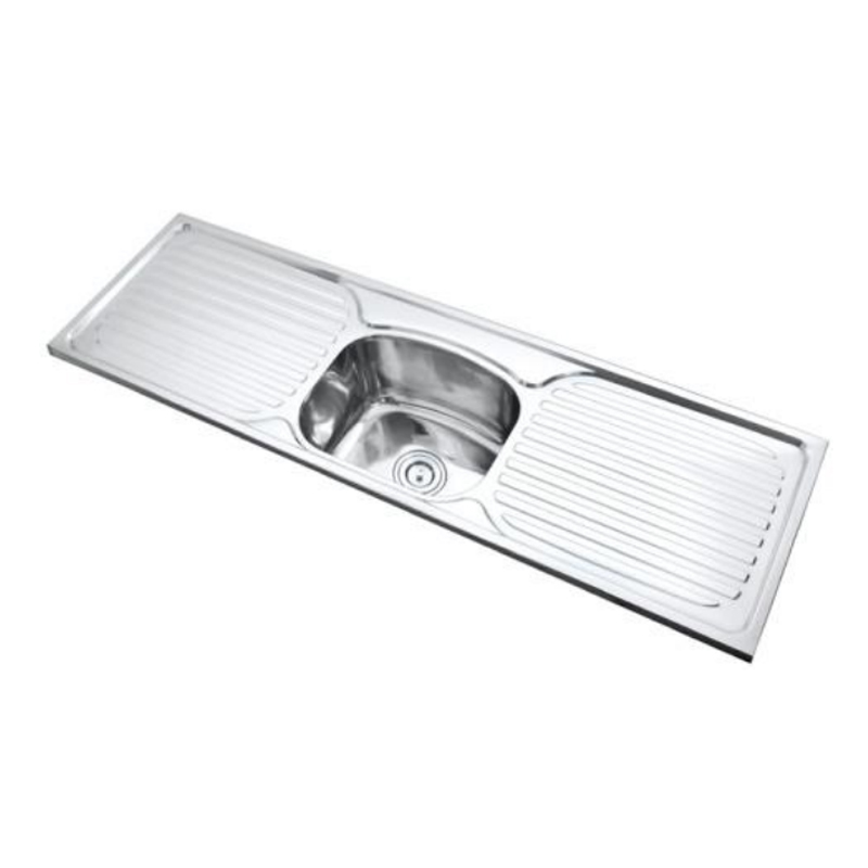TCT15050S SINGLE BOWL WITH DRAINBOARD(CENTRAL BOWL)